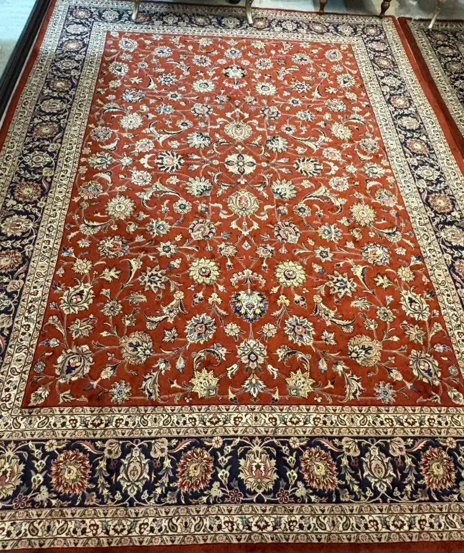 فرش کرک با گل های ابریشم|فرش|کرج, گوهردشت|دیوار