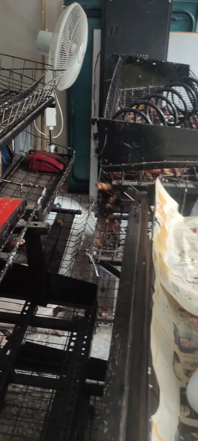 طبقه فلزی میوه فروشی|فروشگاه و مغازه|رشت, خمیران زاهدان|دیوار