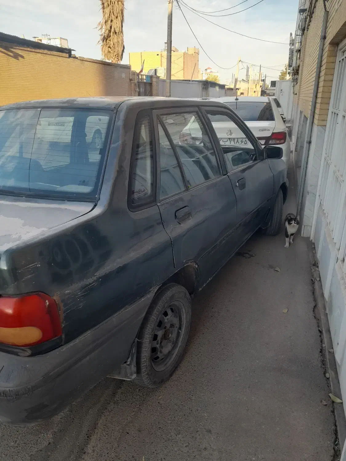 پراید ۸۳ کاربراتوری رنگ یشمی|خودرو سواری و وانت|رفسنجان, |دیوار