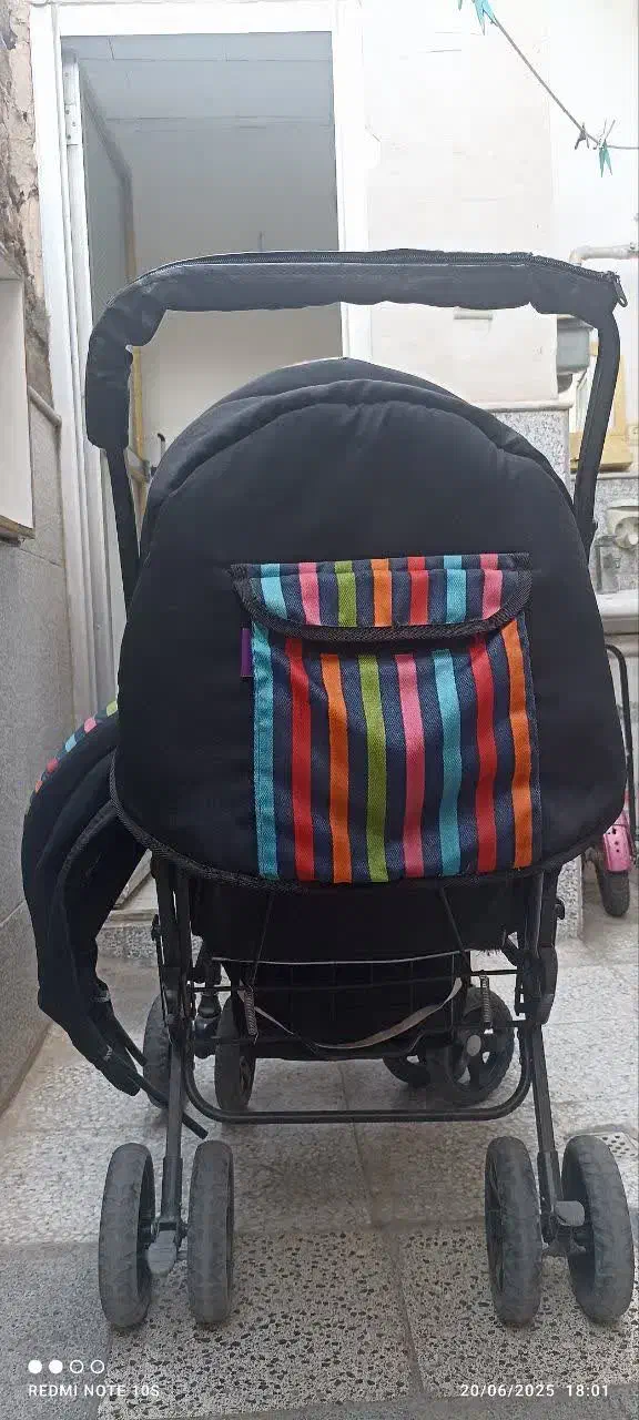 کالسکه دوقلو در حد|کالسکه و لوازم جانبی|قم, ولیعصر|دیوار