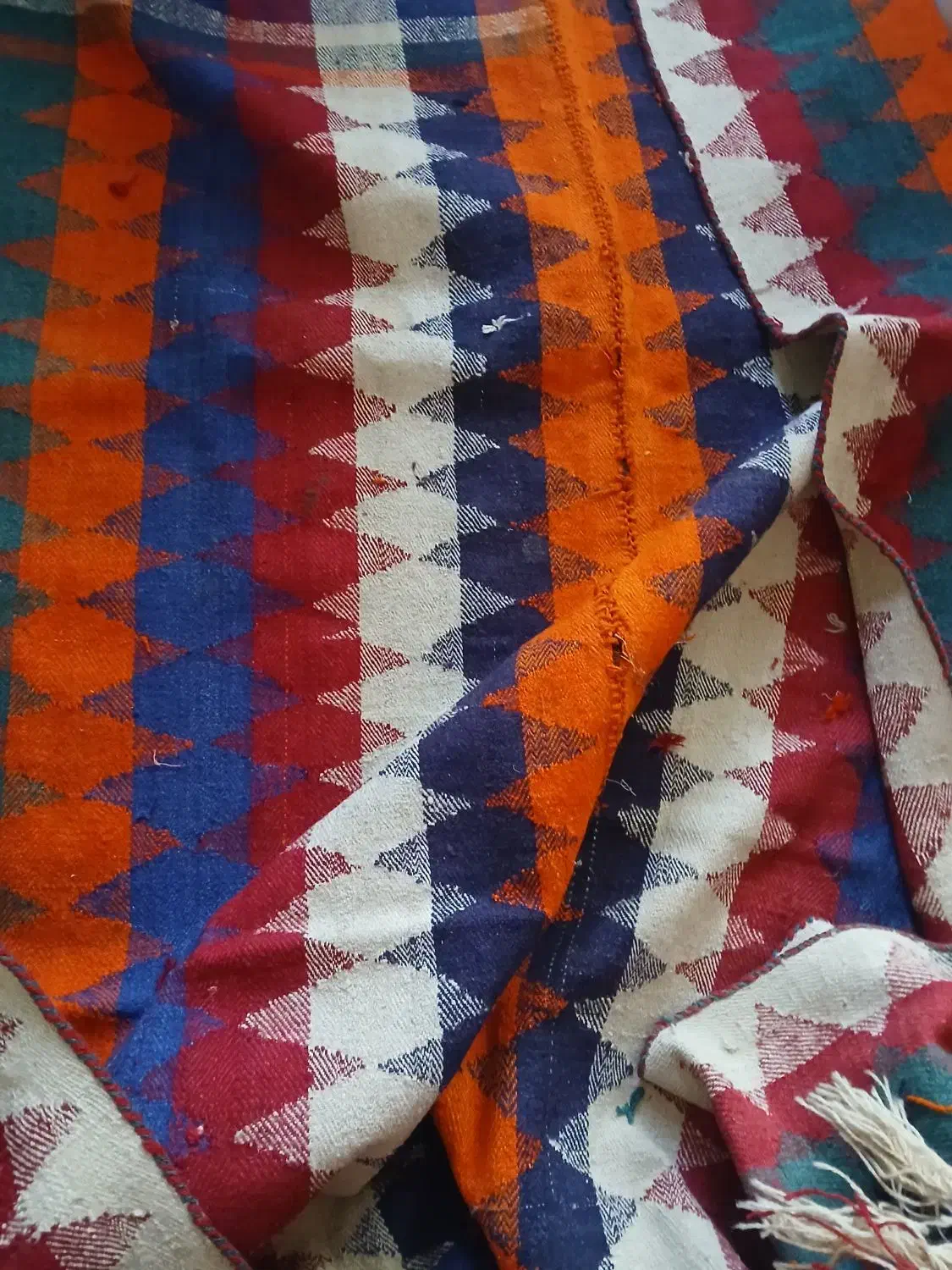 جاجیم دست بافت|گلیم، جاجیم، گبه|شیراز, سلطان آباد|دیوار