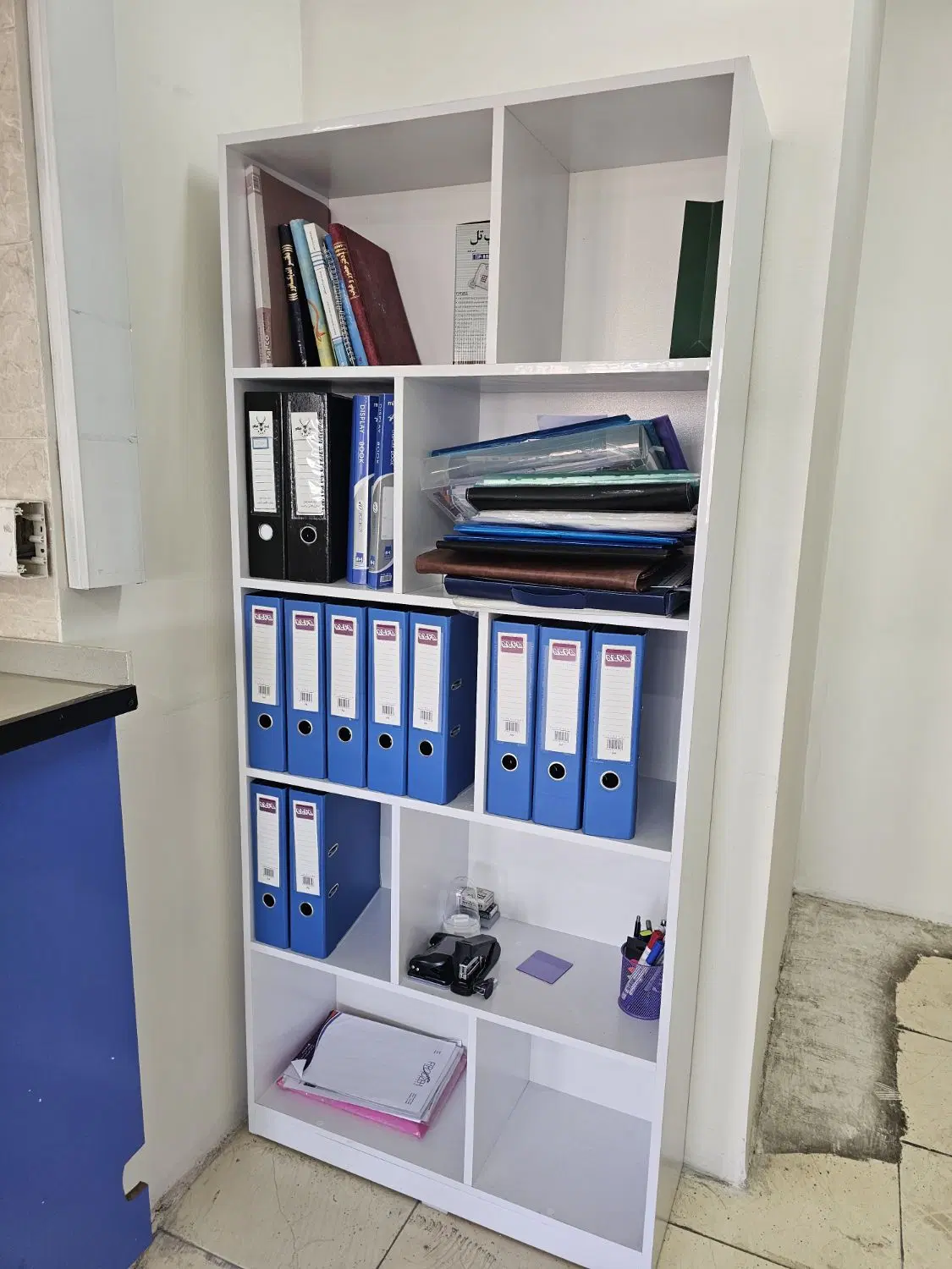 فروش فوری کتابخانه MDF|کتابخانه، شلف، قفسههای دیواری|تهران, بلوار کشاورز|دیوار