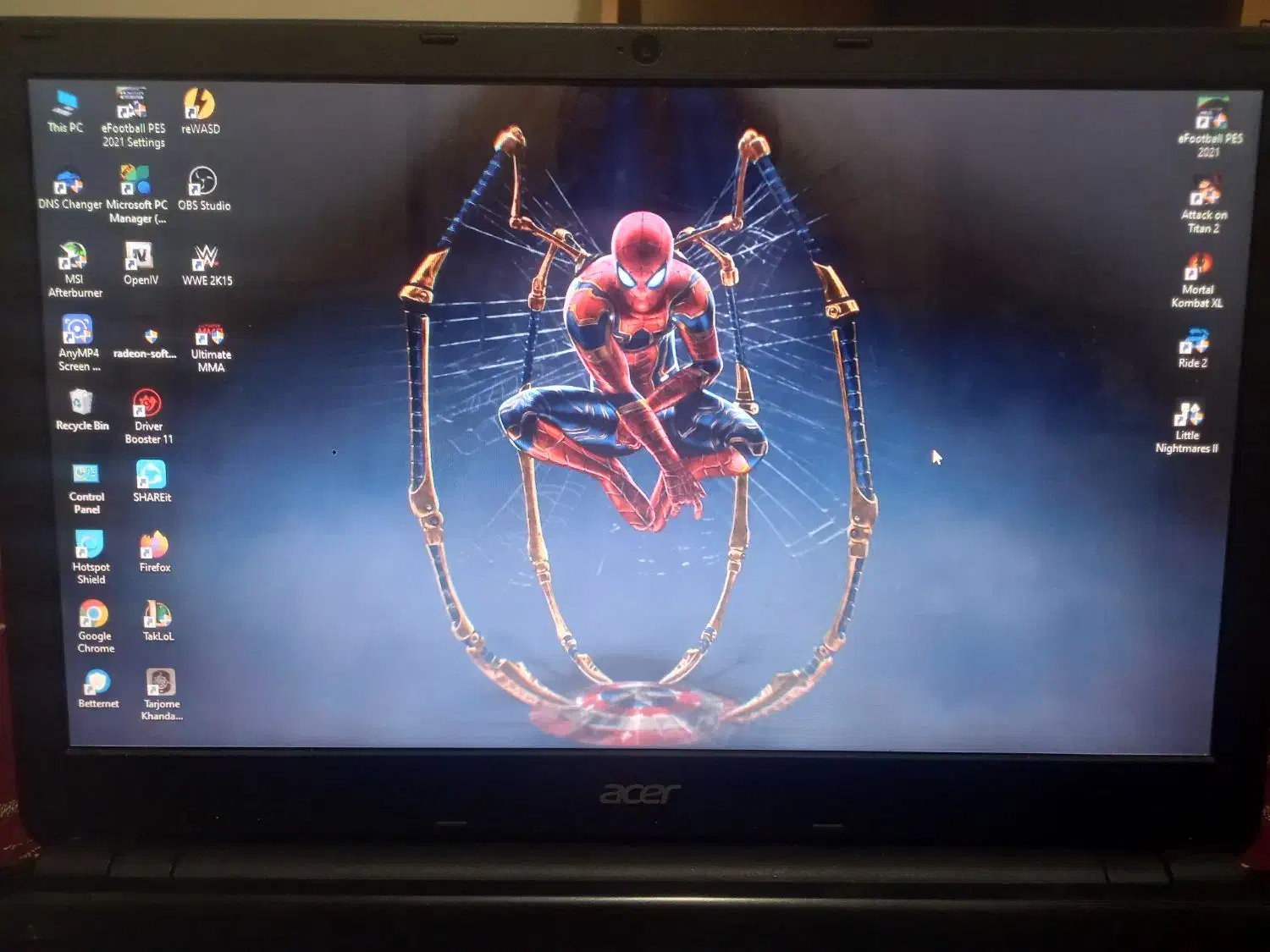 لپ تاپ acer|رایانه همراه|فولادشهر, A2|دیوار