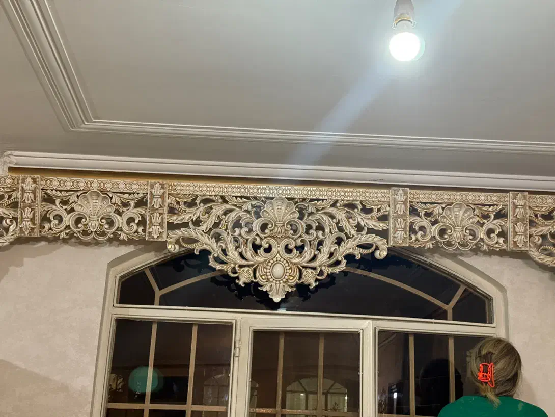 کتیه پرده|پرده، رانر، رومیزی|کرج, شهرک امام رضا (ع)|دیوار