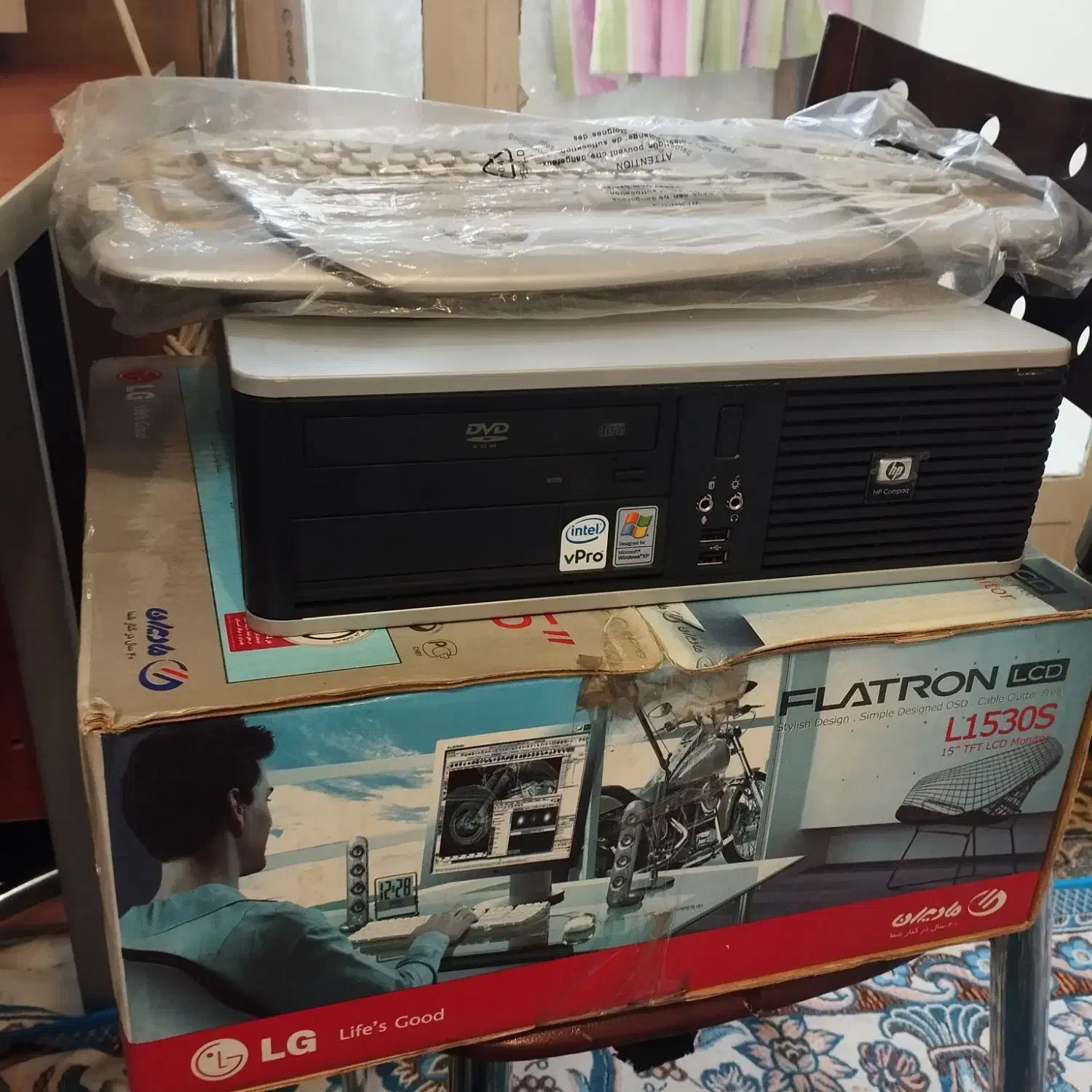 کیس کامپکت hp|رایانه رومیزی|تهران, امیریه|دیوار