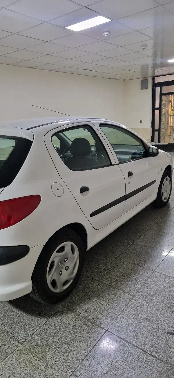 206 تیپ 2 سفید مدل91 بدون رنگ|خودرو سواری و وانت|ارومیه, |دیوار