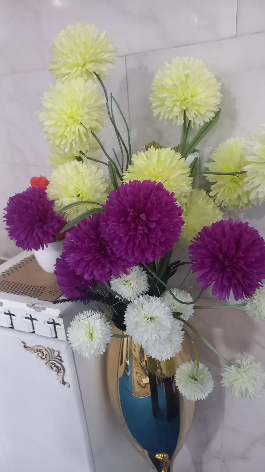 گل داودی|گل مصنوعی|قم, شهرک فاطمیه|دیوار