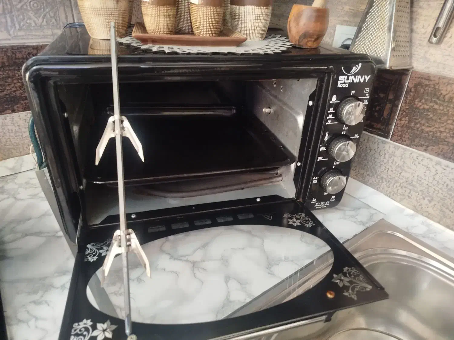 اون توستر کاملا سالم سانی sunny مخزن بزرگ|اجاق گاز و لوازم برقی پخت‌وپز|اندیشه, شهرک مریم|دیوار