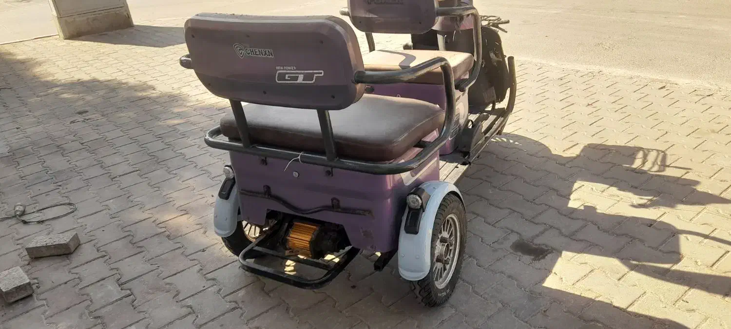 سه چرخه برقی سایز ۱۰به شرط سالم بدون باطری|دوچرخه، اسکیت، اسکوتر|کیش, |دیوار