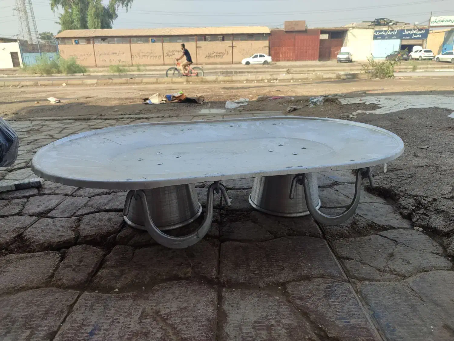 سینی مفطح|ظروف پختوپز|کارون, |دیوار