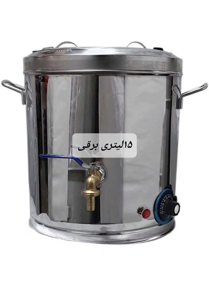 سماور استیل بشکه ای صنعتی برقی|سماور، چایساز، قهوهساز|تهران, شیخ هادی|دیوار