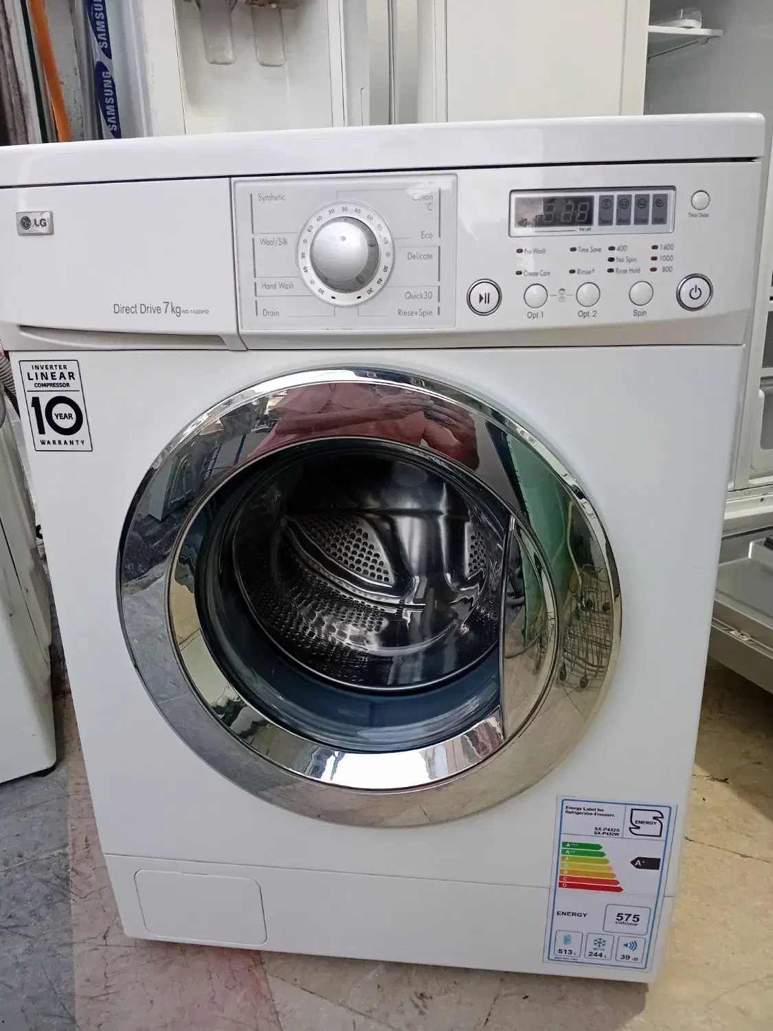 ماشین لباسشویی ال جی - LG|ماشین لباسشویی و خشک‌کن لباس|تهران, آذری|دیوار