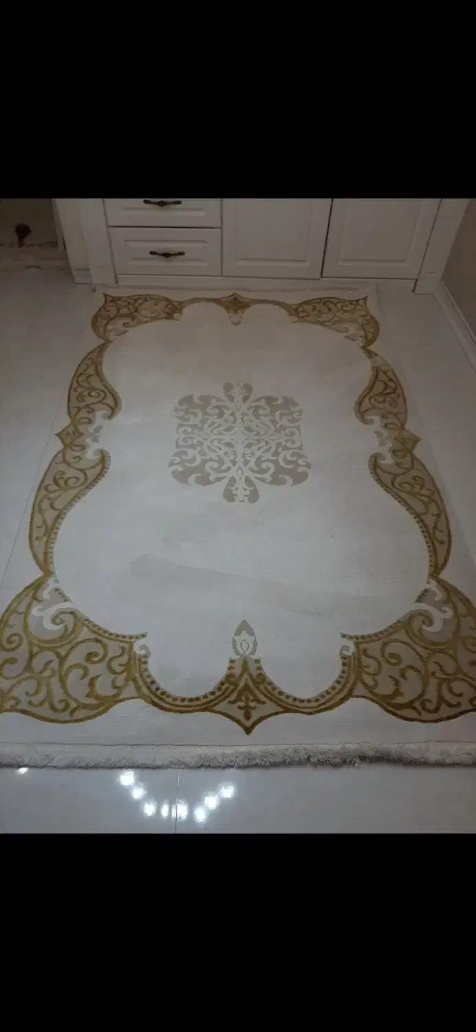 فرش کاسپین در ابعاد ۱.۵ در ۲.۲۵ فانتزی|فرش|مشهد, الهیه|دیوار