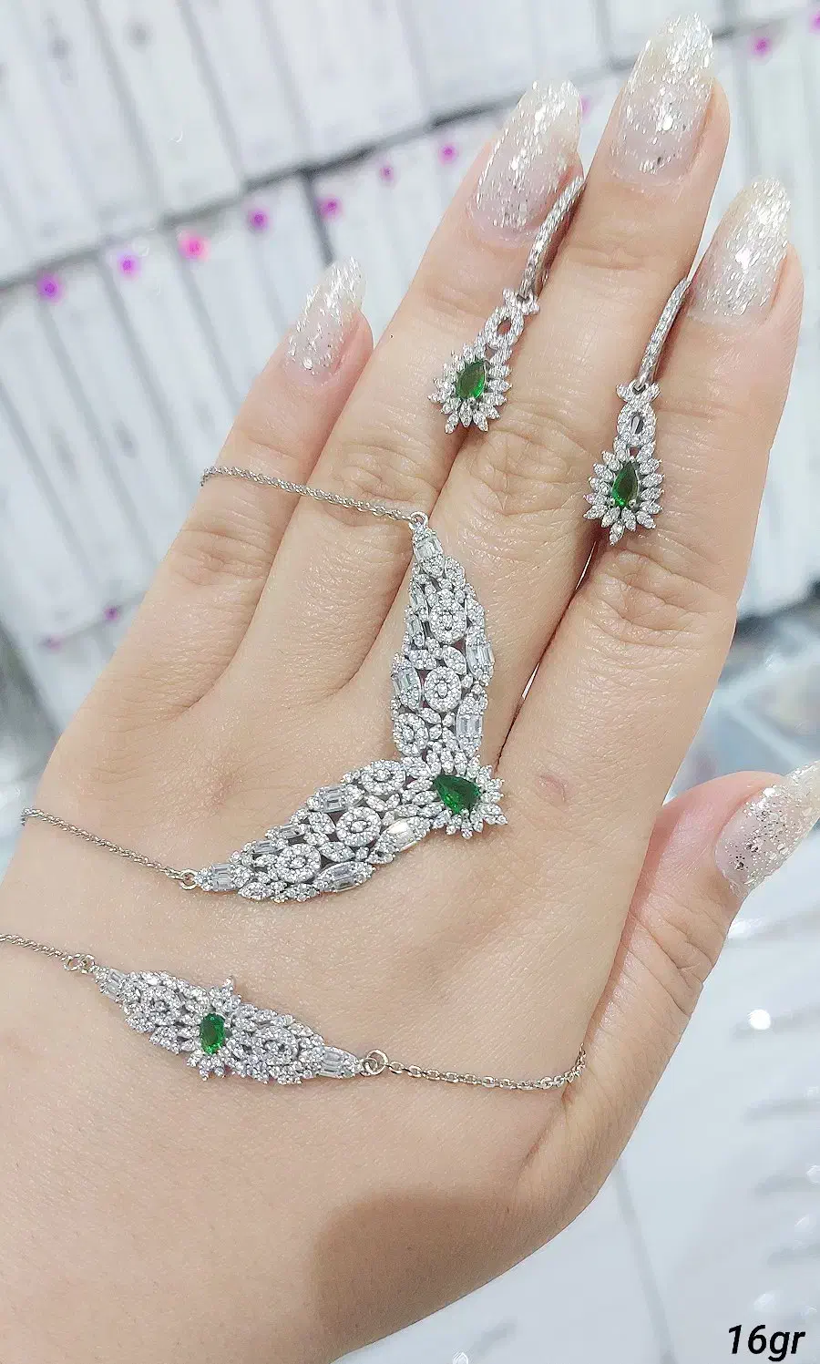 سرویس نقره جواهری کادو ناب تولد سالگرد ازدواج 2167|بدلیجات|تبریز, |دیوار