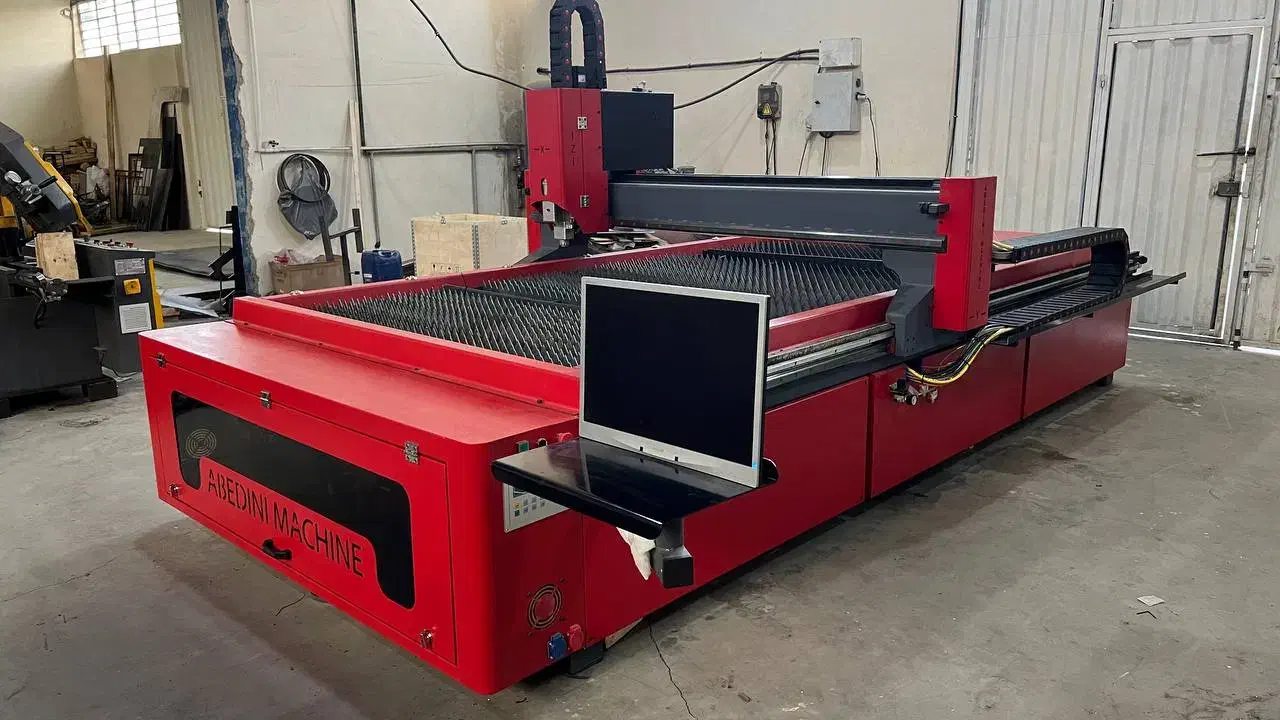 تولید دستگاه برش لیزر فایبر|ماشینآلات صنعتی|چهارباغ, |دیوار