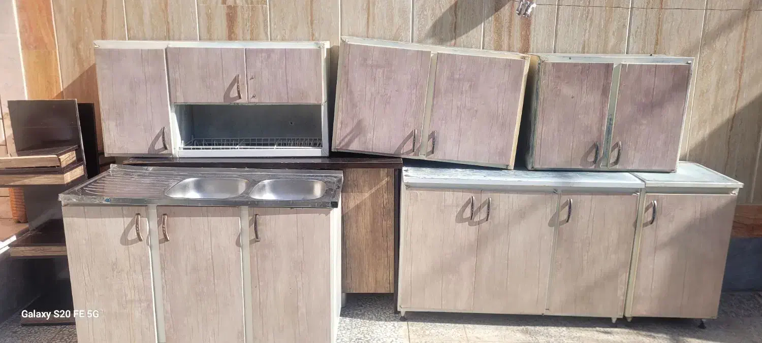 کابینت فلزی|آب‌چکان و نظم‌دهنده ظروف|خمینی‌شهر, |دیوار