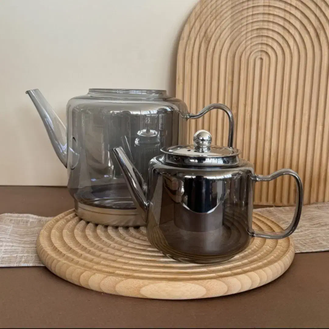 کتری قوری پیرکس کف استیل ۳۰۴ دودی آنتی شوک|قوری، کتری، قهوه‌ساز دستی|مشهد, الهیه|دیوار