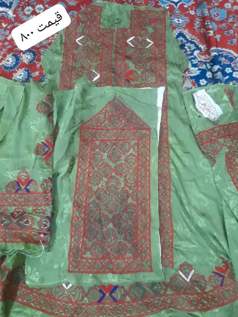 دوز یک پارچه دوخت زنجیره دوزی زیواستین تارکش|لباس|زاهدان, |دیوار