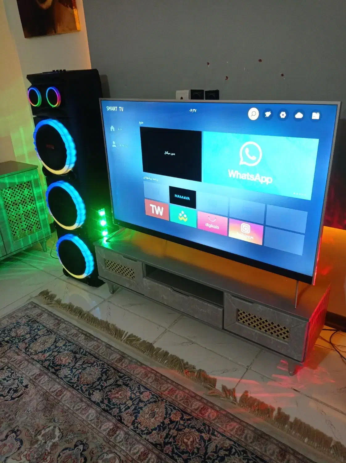 ال ای دی 55اینچ درحدنو|تلویزیون و پروژکتور|فردیس, نگارستان|دیوار