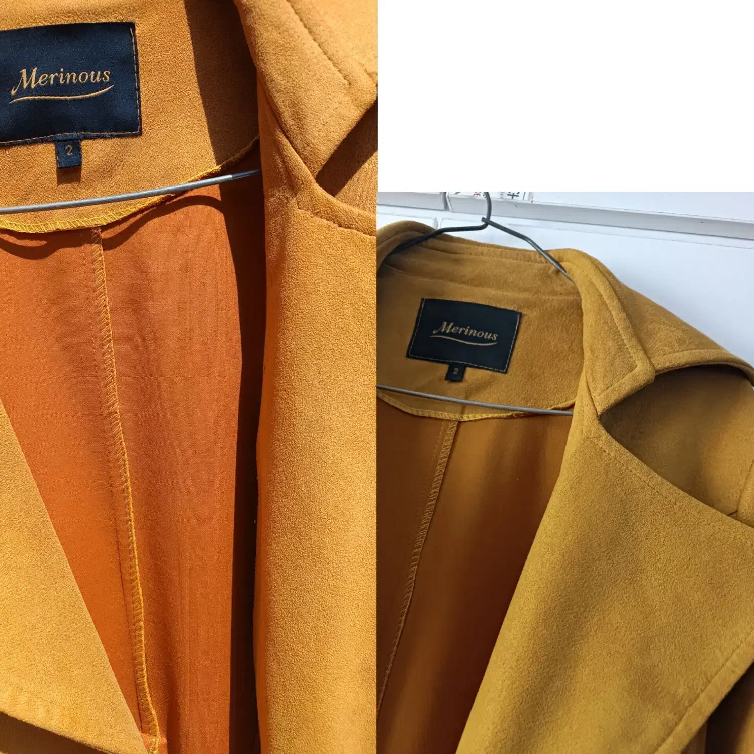 فوتر بلند زنانه رنگ خردلی|لباس|دوگنبدان, |دیوار