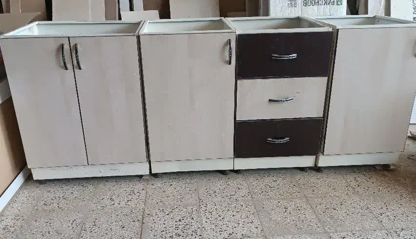 کابینت کارکرده بدنه فلز درب ام دی اف|مصالح و تجهیزات ساختمان|قائن, |دیوار