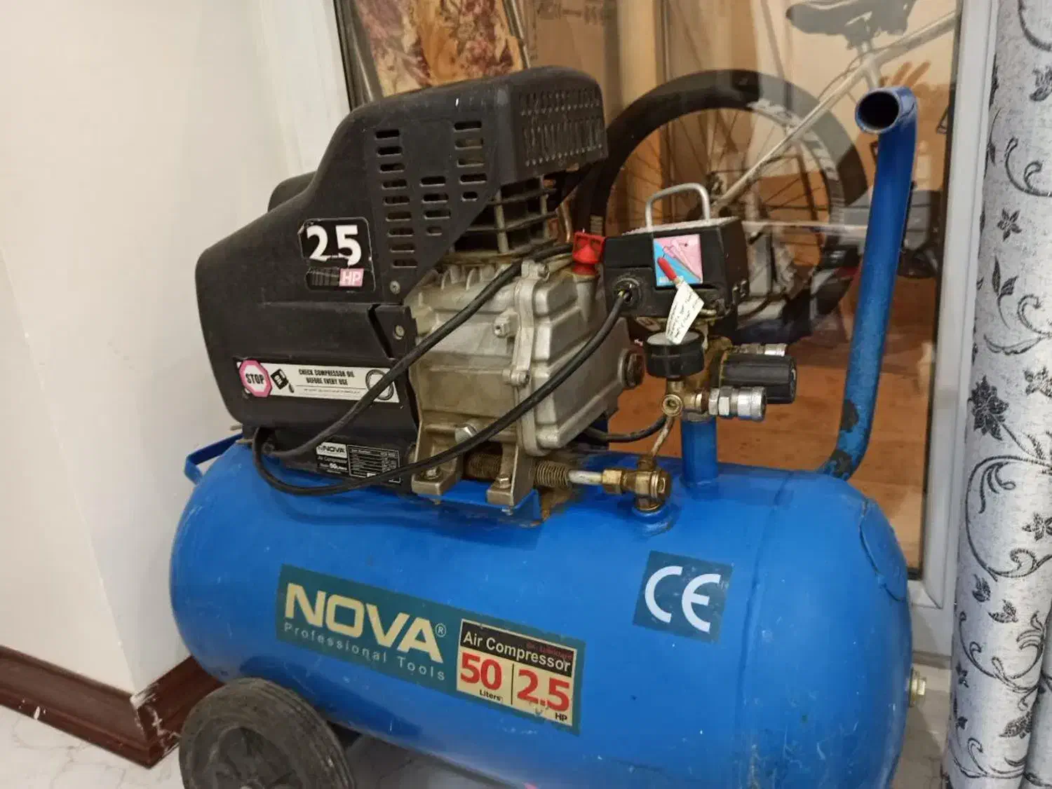 پمپ باد ۵۰ لیتری|ماشینآلات صنعتی|پردیس, فاز ۸|دیوار