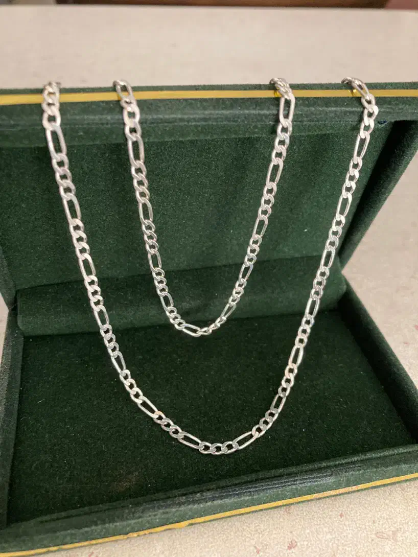 زنجیر نقره فیگارو ترک|جواهرات|تهران, سردارجنگل|دیوار