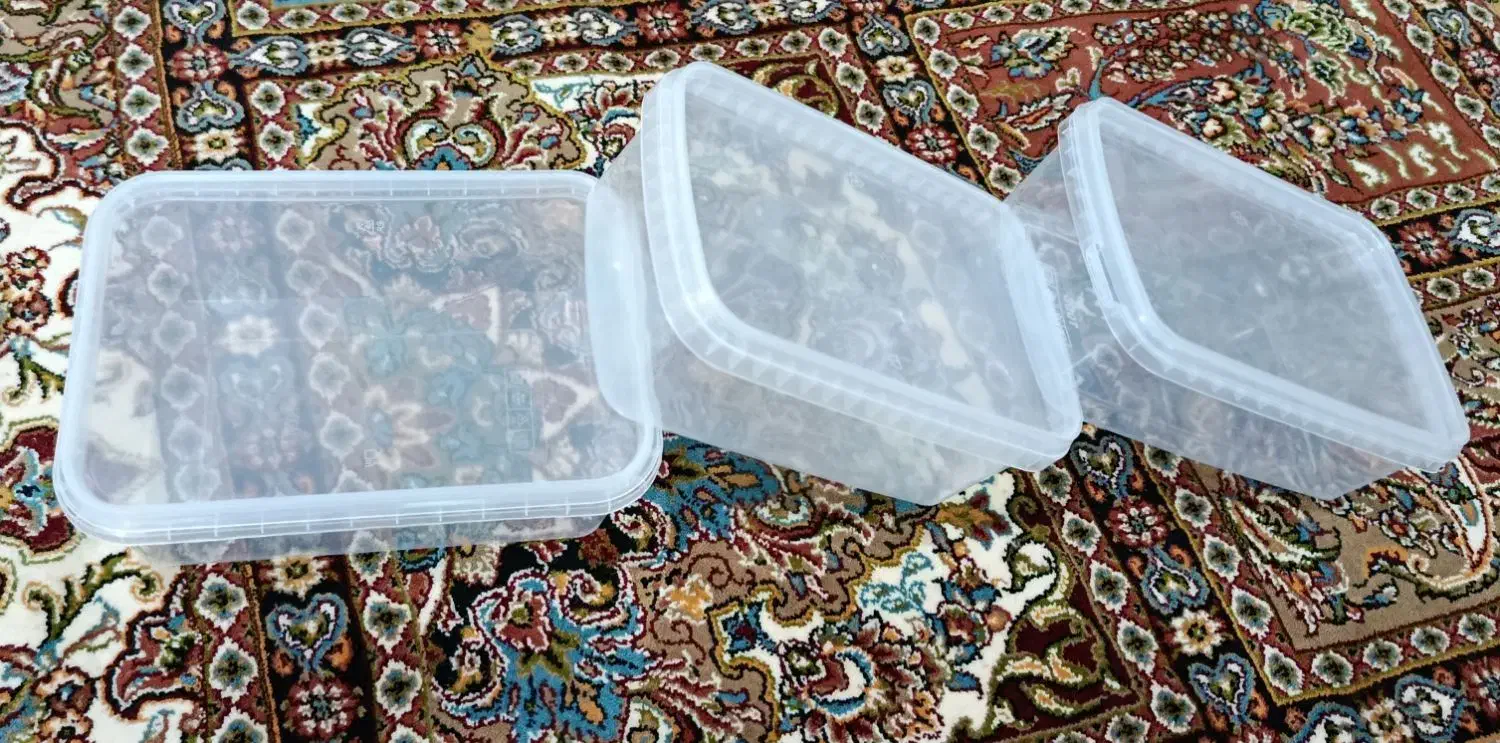 ظروف فریزر و غذا و...|ظروف نگهدارنده، پلاستیکی، یک‌بارمصرف|پاکدشت, خاتون آباد|دیوار