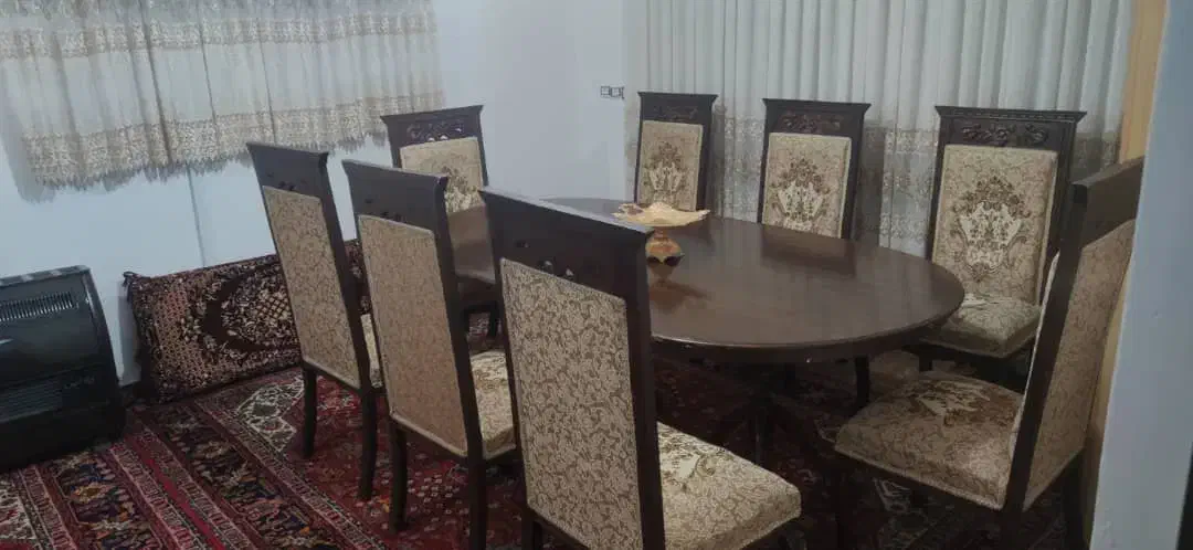 غداخوری سلطنتی ۸ نفره|میز و صندلی غذاخوری|نقده, |دیوار