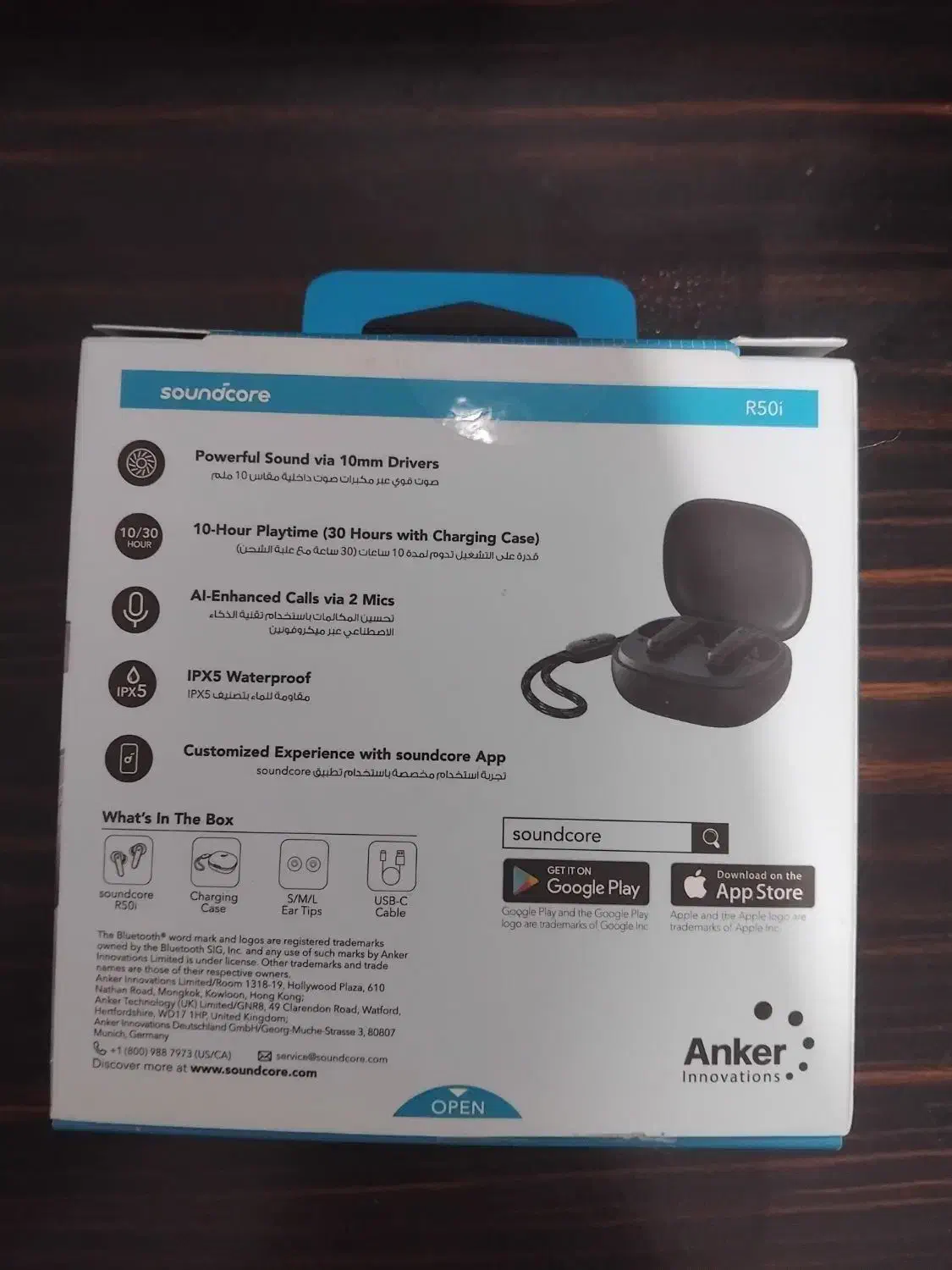 ایرپاد انکر مدل R50i هدفون بلوتوثی نو نو اصل|لوازم جانبی موبایل و تبلت|ری, شهرری|دیوار