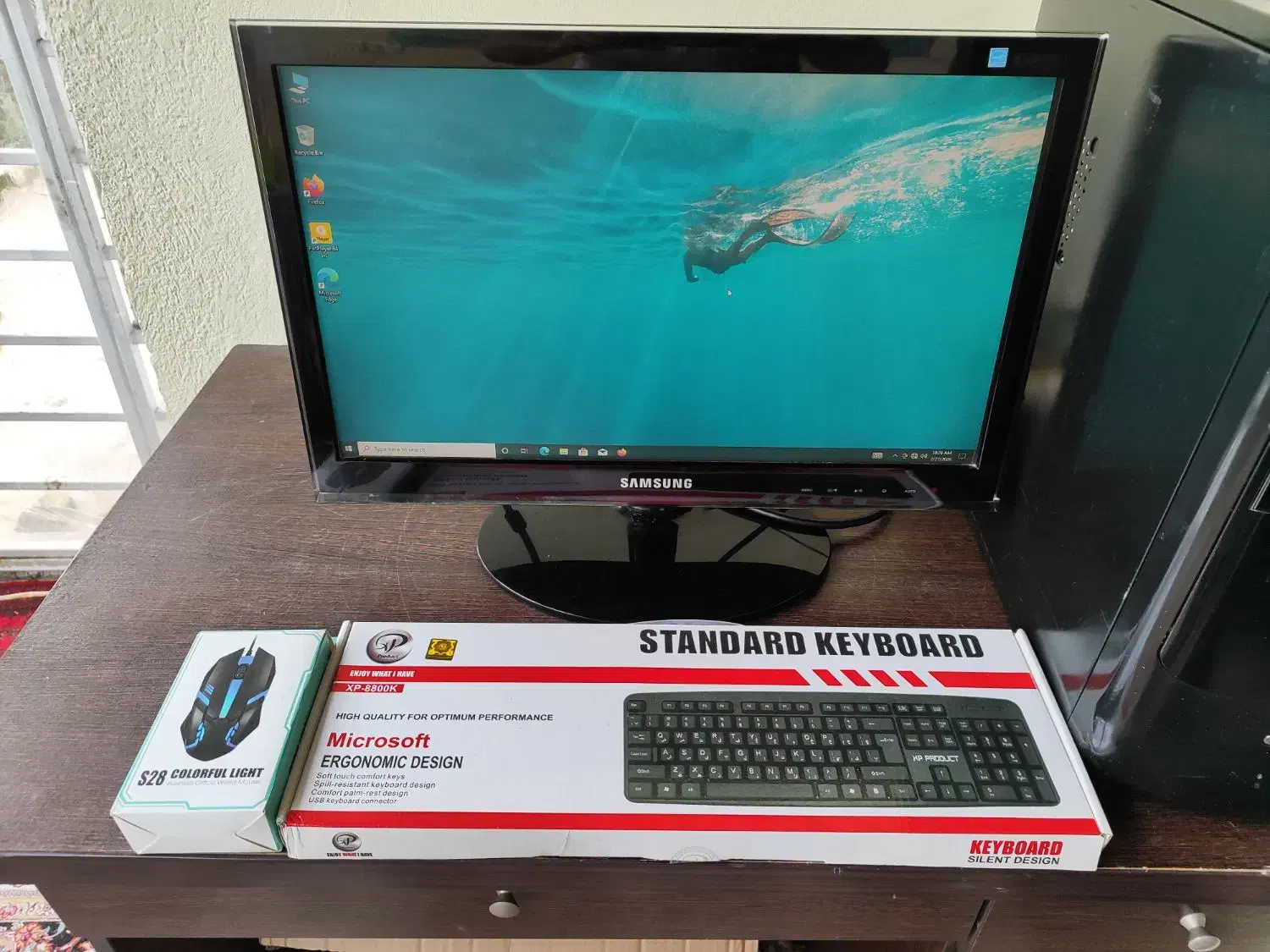 کامپیوتر i3 نسل ۴ رم ۸ ddr3 هارد ۵۰۰وssd گرافیک ۲|رایانه رومیزی|چالوس, |دیوار