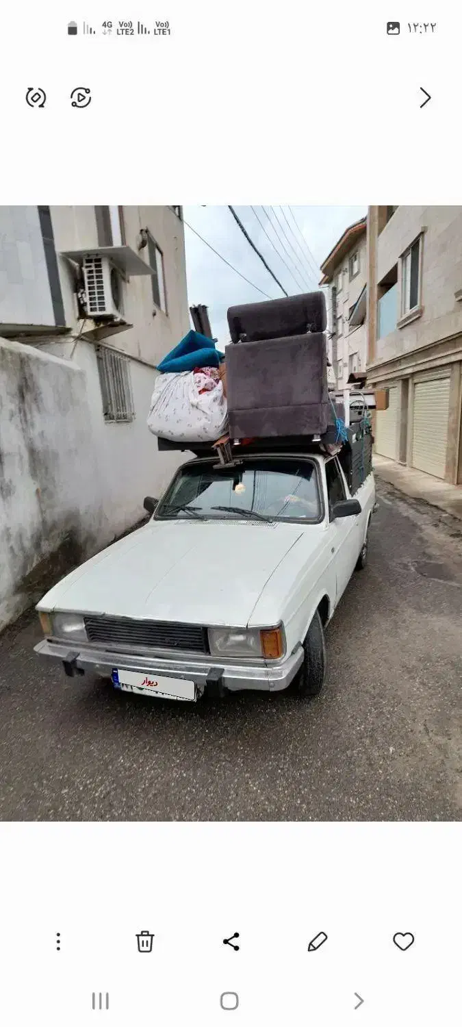 وانت  پیکان|خودرو سواری و وانت|رودسر, |دیوار