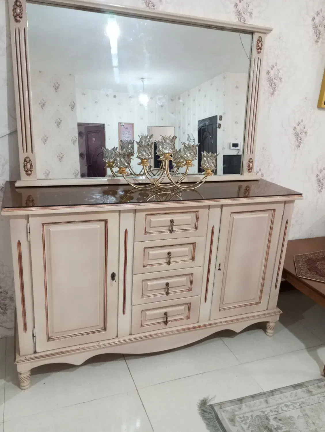 آینه کنسول|مبلمان خانگی و میز عسلی|بروجرد, |دیوار