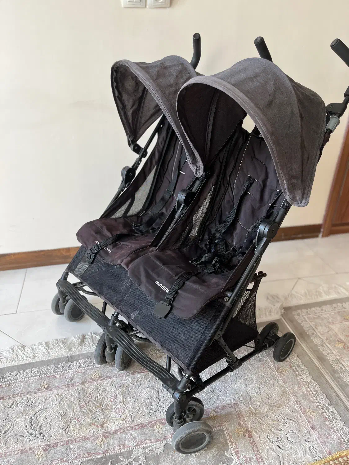 کالسکه دوقلو|کالسکه و لوازم جانبی|اصفهان, زهران|دیوار