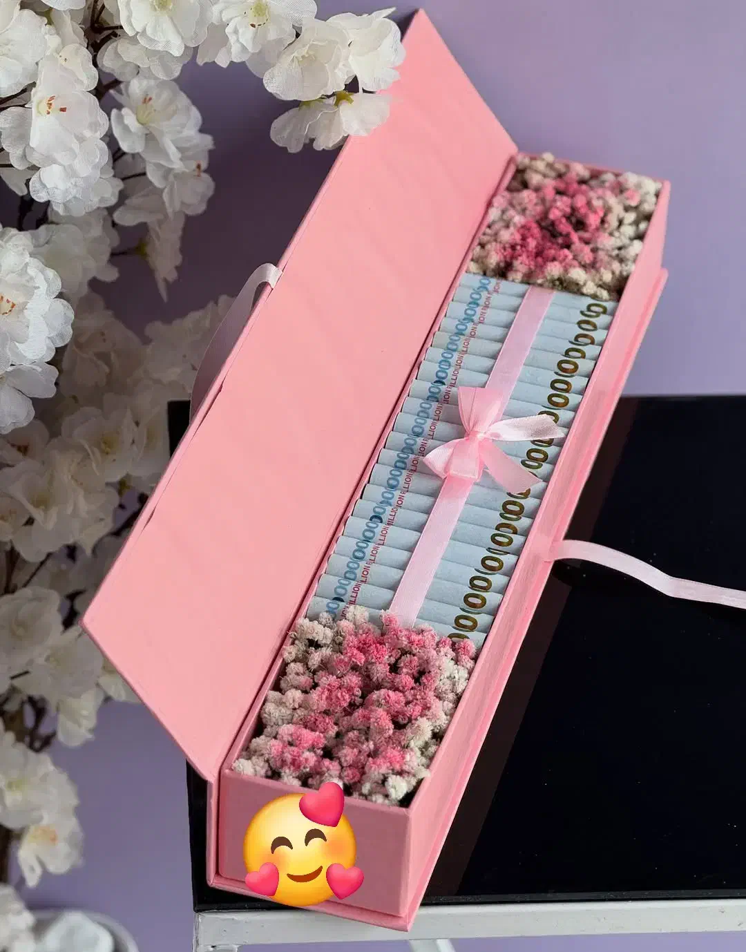 باکس پول‌های کتابی با گل طبیعی|گل مصنوعی|تهران, جوادیه تهرانپارس|دیوار