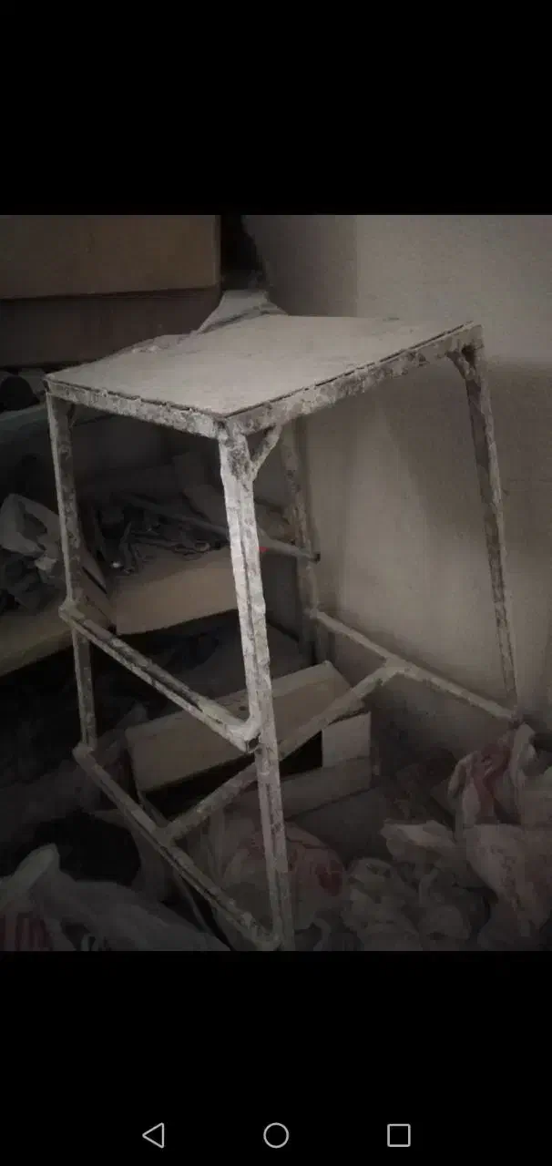 چهار پایه و نردبان فلزی سنگین بنایی|مصالح و تجهیزات ساختمان|اندیشه, اندیشه فاز ۴|دیوار