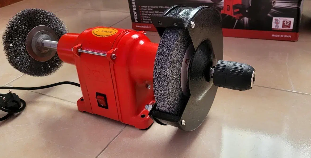 دستگاه سنگ رومیزی محک bgd 175h  گوهرتراشی|ماشین‌آلات صنعتی|بسطام, |دیوار