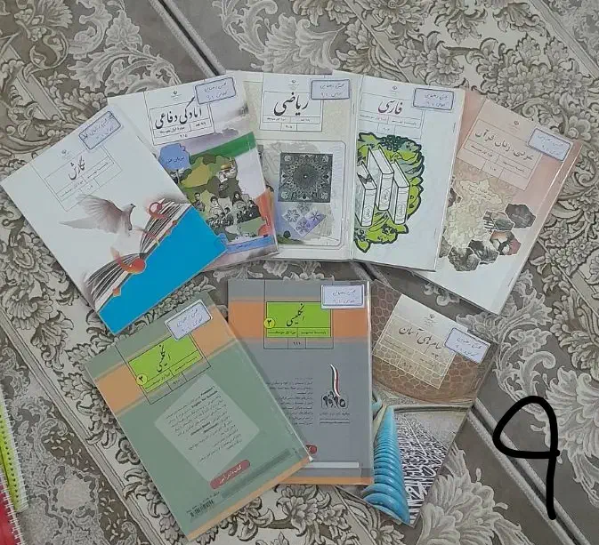 کتاب های درسی و آموزشی ۶- ۷-۸-۹|کتاب و مجله آموزشی|قم, کلهری|دیوار