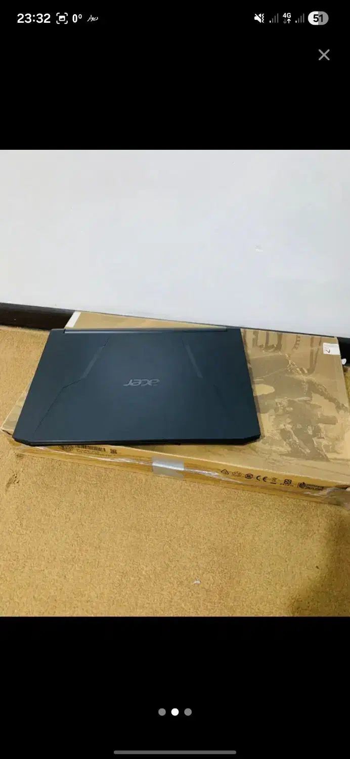 لپ تاب گیمینگ acer nitro 5 بسیار نو|رایانه همراه|اصفهان, باغ نگاره|دیوار