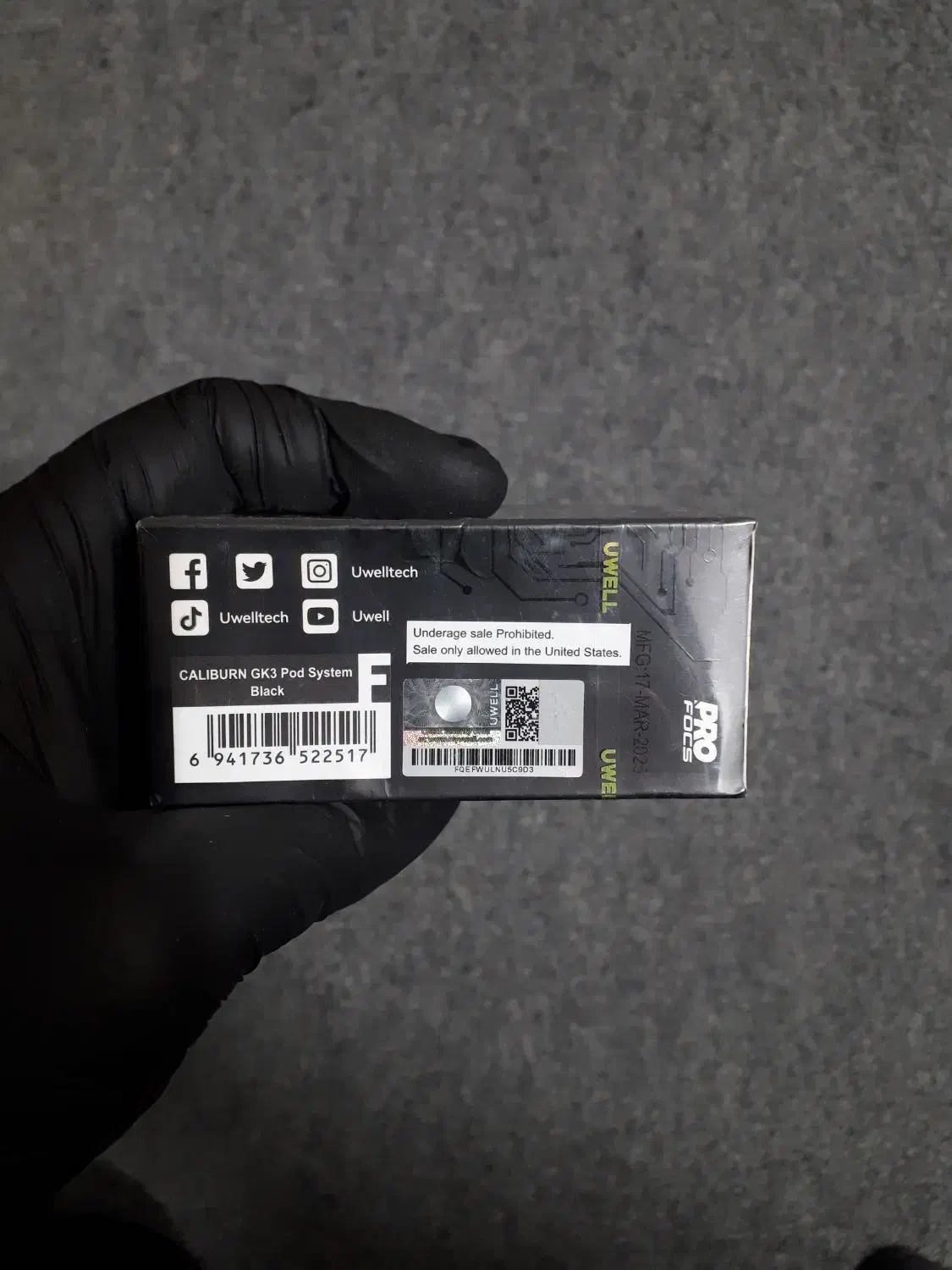 Uwell GK3 پاد دایمی|زیورآلات و اکسسوری|رشت, سعدی (تختی)|دیوار