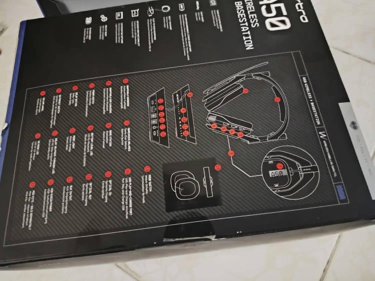 هدست گیمینگ A50|لوازم جانبی موبایل و تبلت|تهران, یافتآباد|دیوار