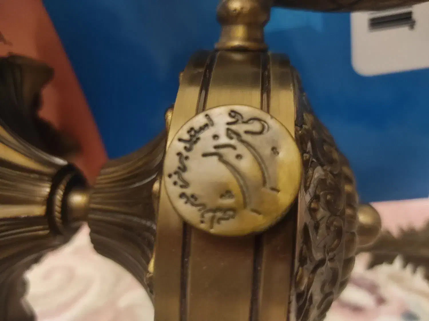 لوستر برنجی|لوستر و چراغ آویز|تبریز, |دیوار