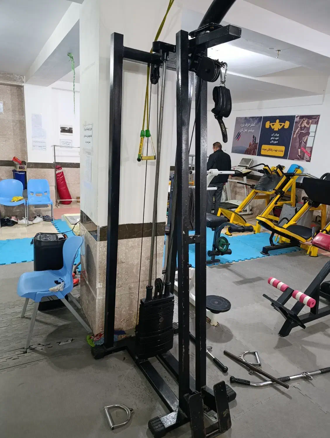 دستگاه بدنسازی کم کارکرد حراج|تجهیزات ورزشی|مشگین شهر, |دیوار