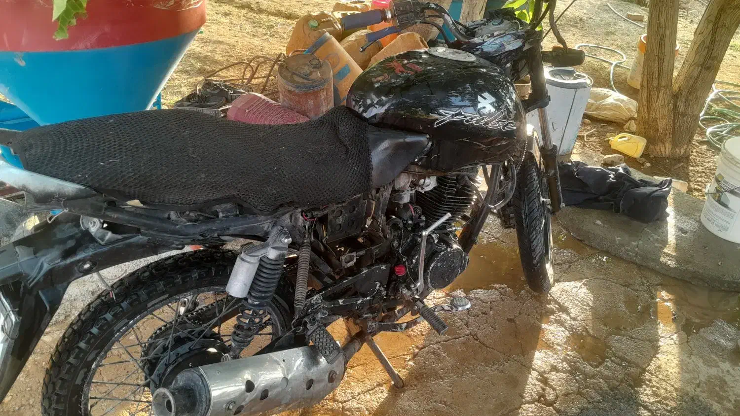 فروش فوری موتور جترو ۱۵۰مدارک کامل|موتورسیکلت|لردگان, |دیوار