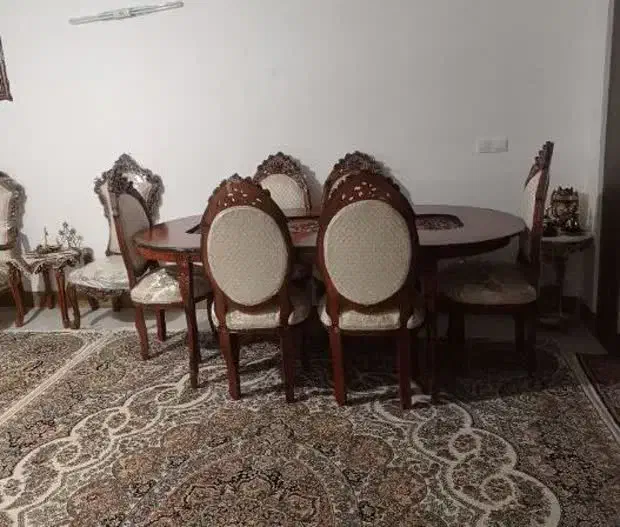 میز غذا خوری|میز و صندلی غذاخوری|خمین, |دیوار