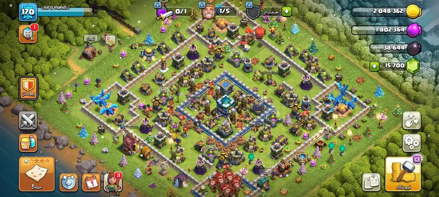 اکانت کلش فروشی|کنسول، بازی ویدئویی و آنلاین|خوی, |دیوار