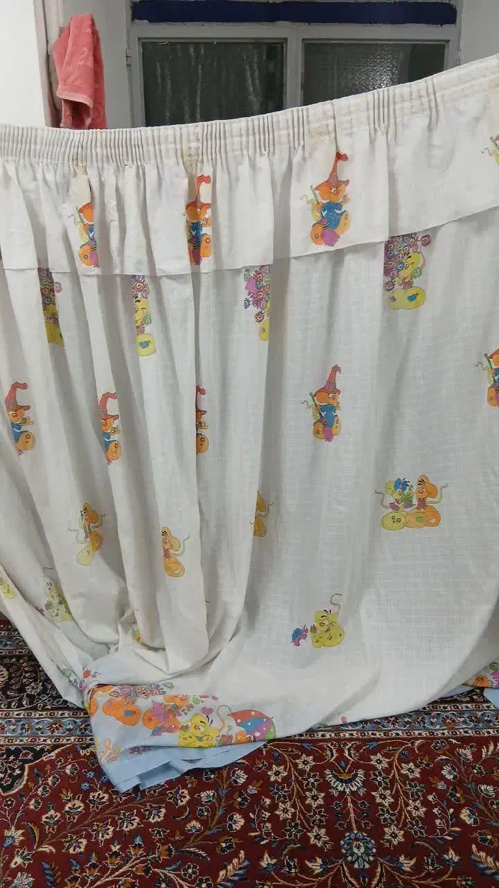 پرده اتاق کودک|پرده، رانر، رومیزی|یزد, |دیوار