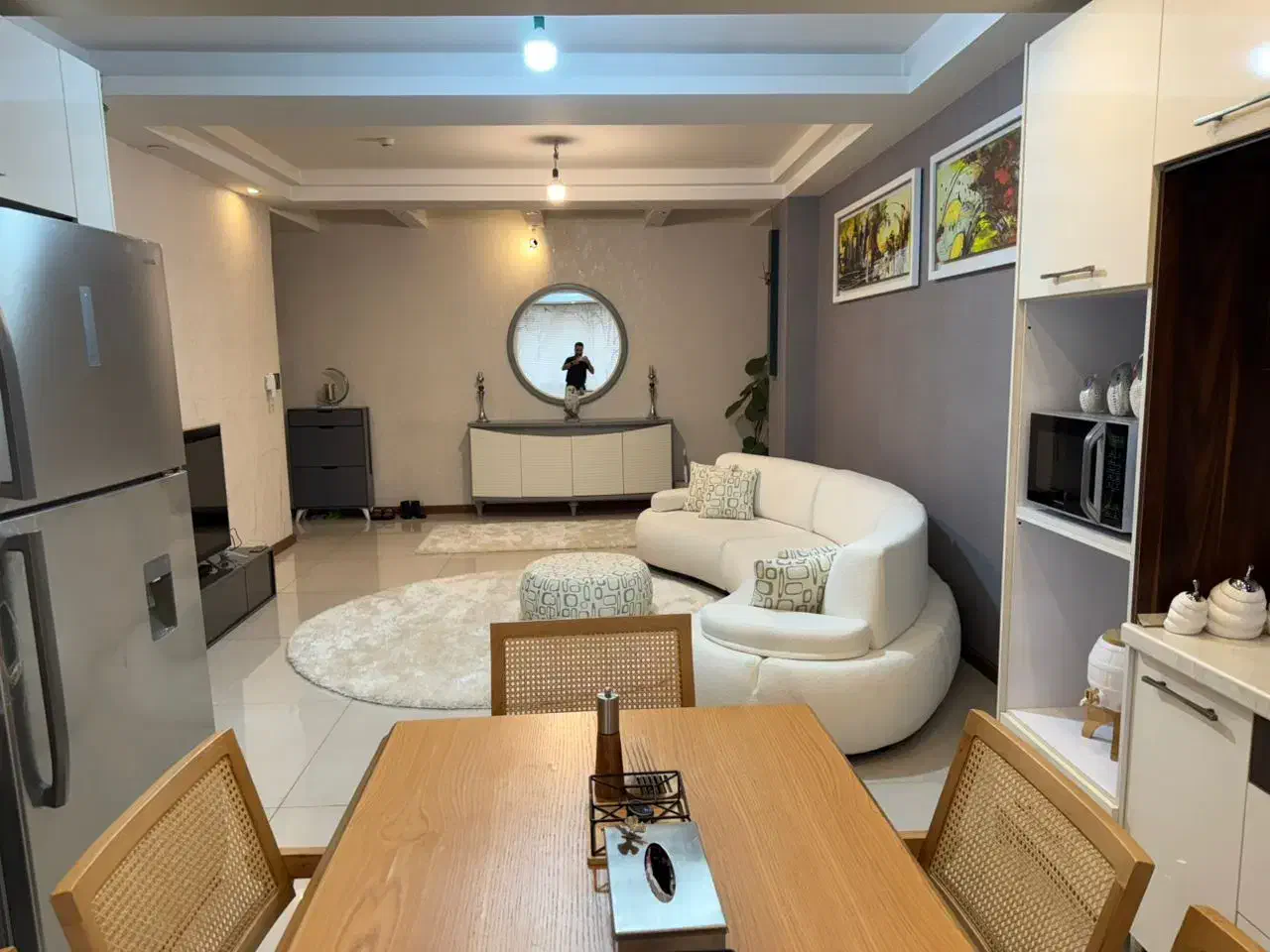 ۸۷ متر ،دو خواب ، دارای سرایداری|اجارهٔ آپارتمان|تهران, سردارجنگل|دیوار