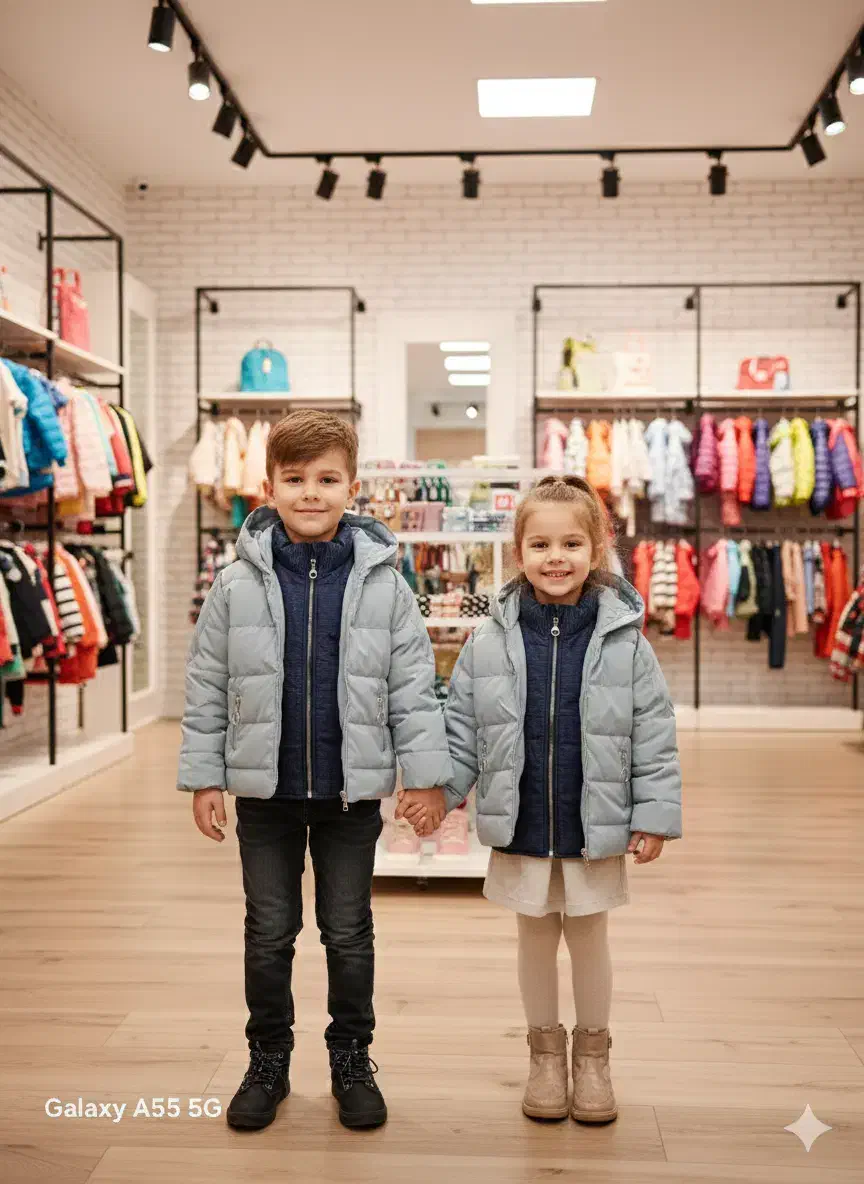 کاپشن کودک|کفش و لباس بچه|جم, |دیوار