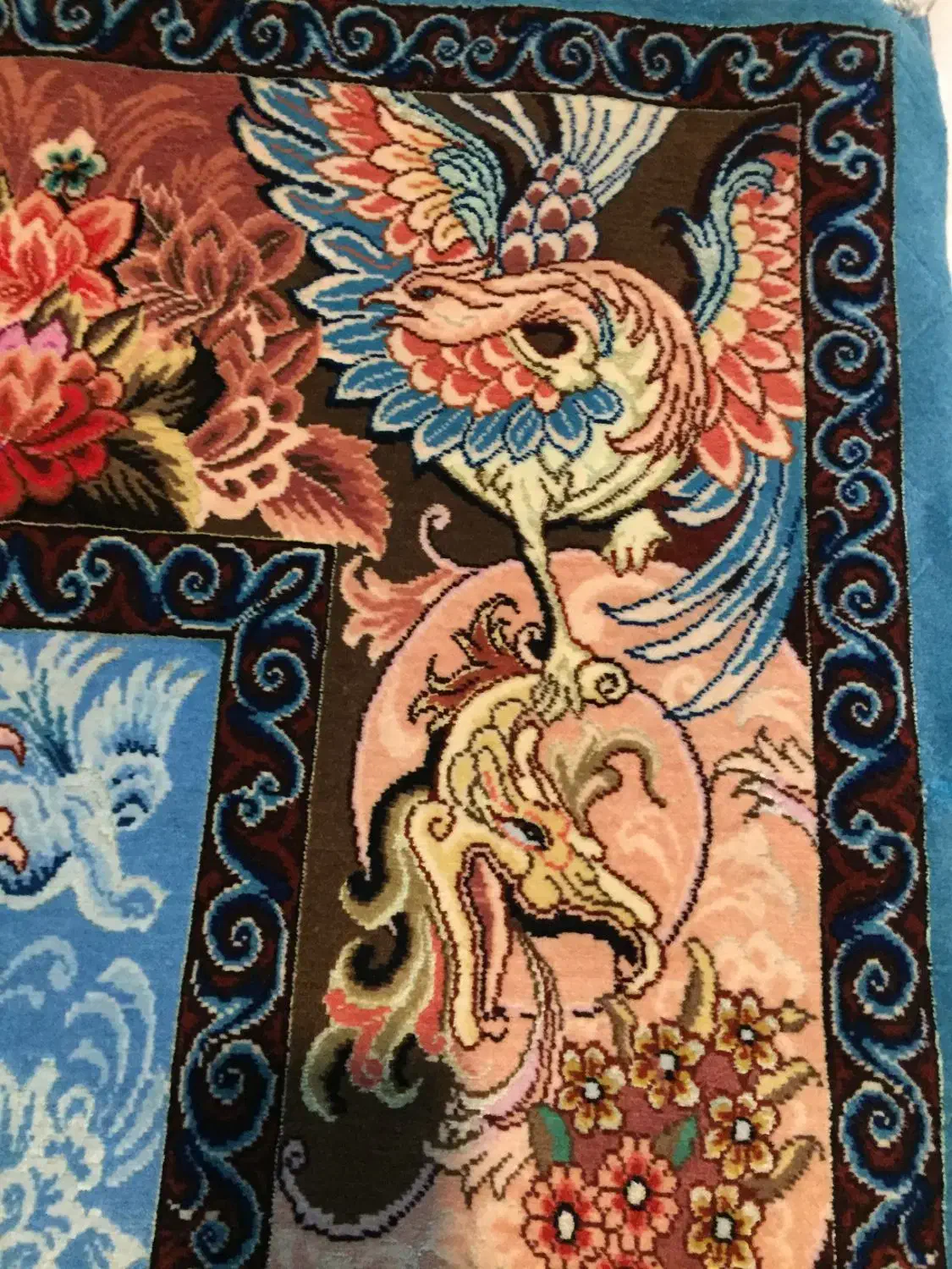 دو تخته فرش دستبافت چله ابریشم و تمام ابریشم|فرش|تهران, خانی آباد نو شمالی|دیوار